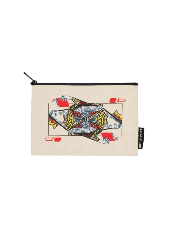 Queen of Books pouch sold by Out of Print