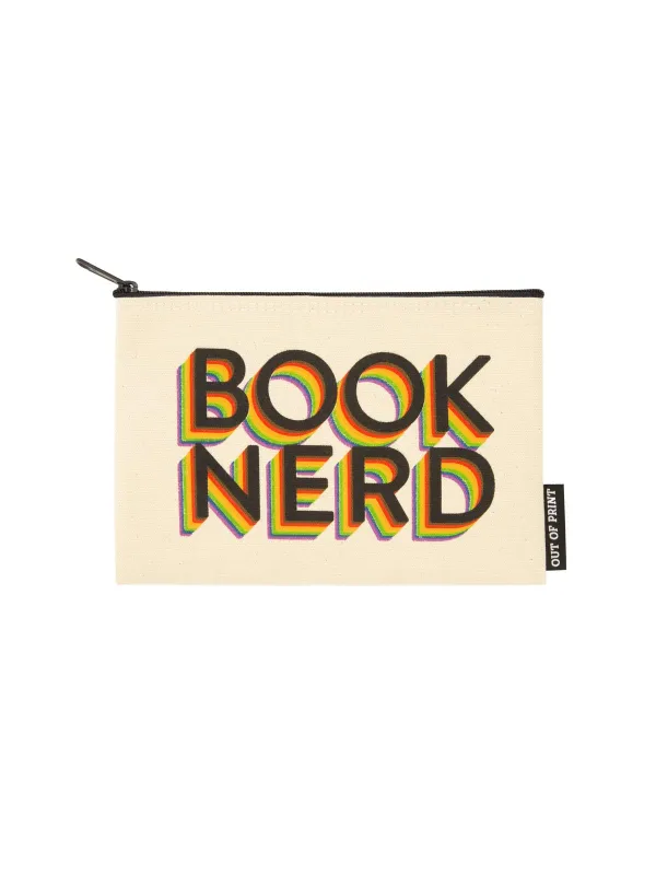 Book Nerd Pride pouch sold by Out of Print
