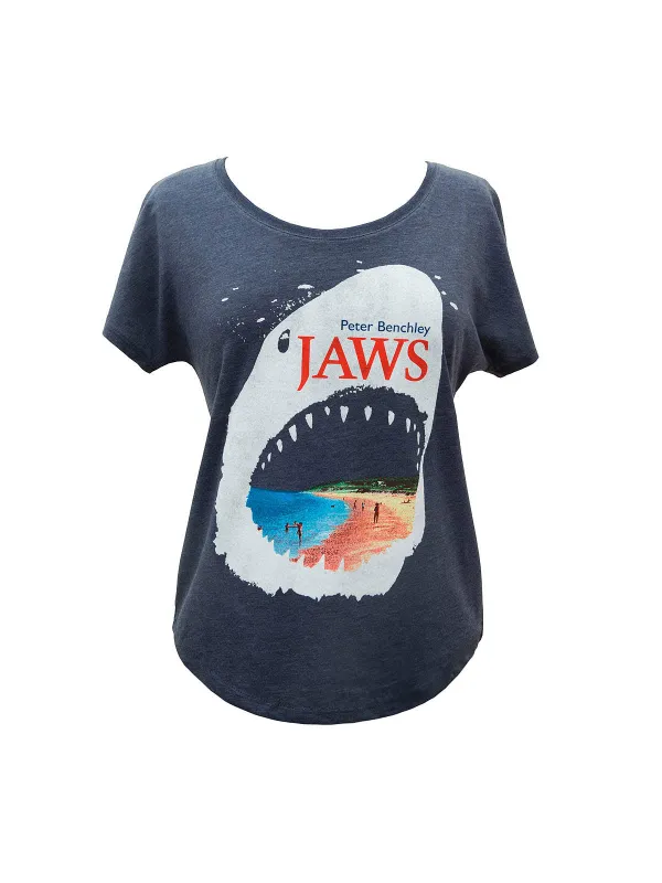 Jaws Women’s Relaxed Fit T-Shirt sold by Out of Print