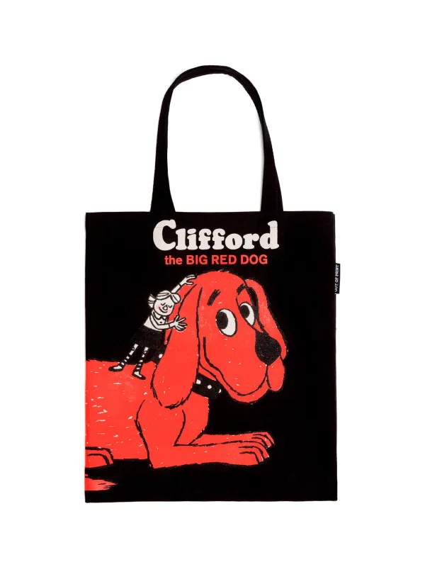 Clifford the Big Red Dog tote bag sold by Out of Print