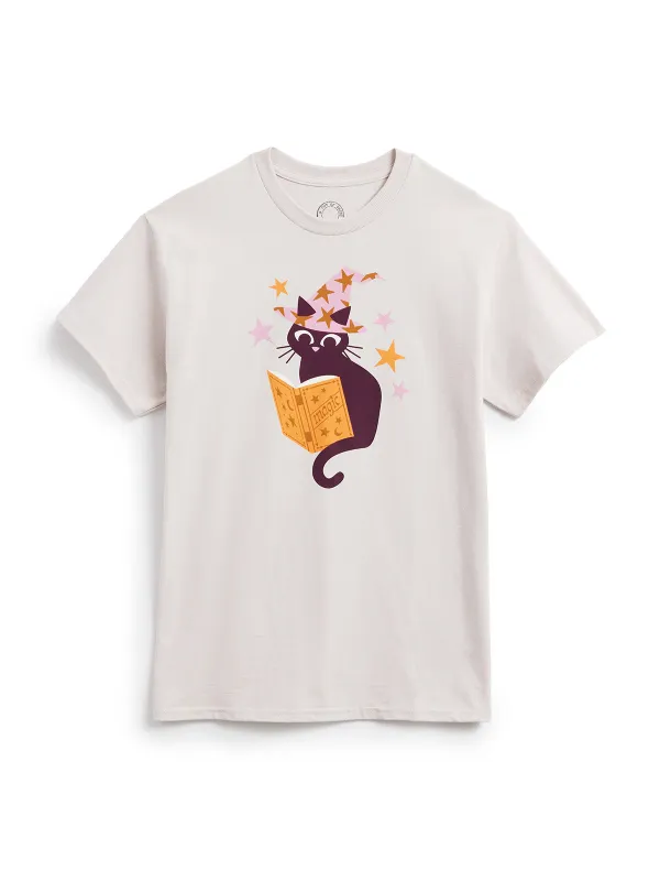 Witchy Cat unisex t-shirt made by Out of Print