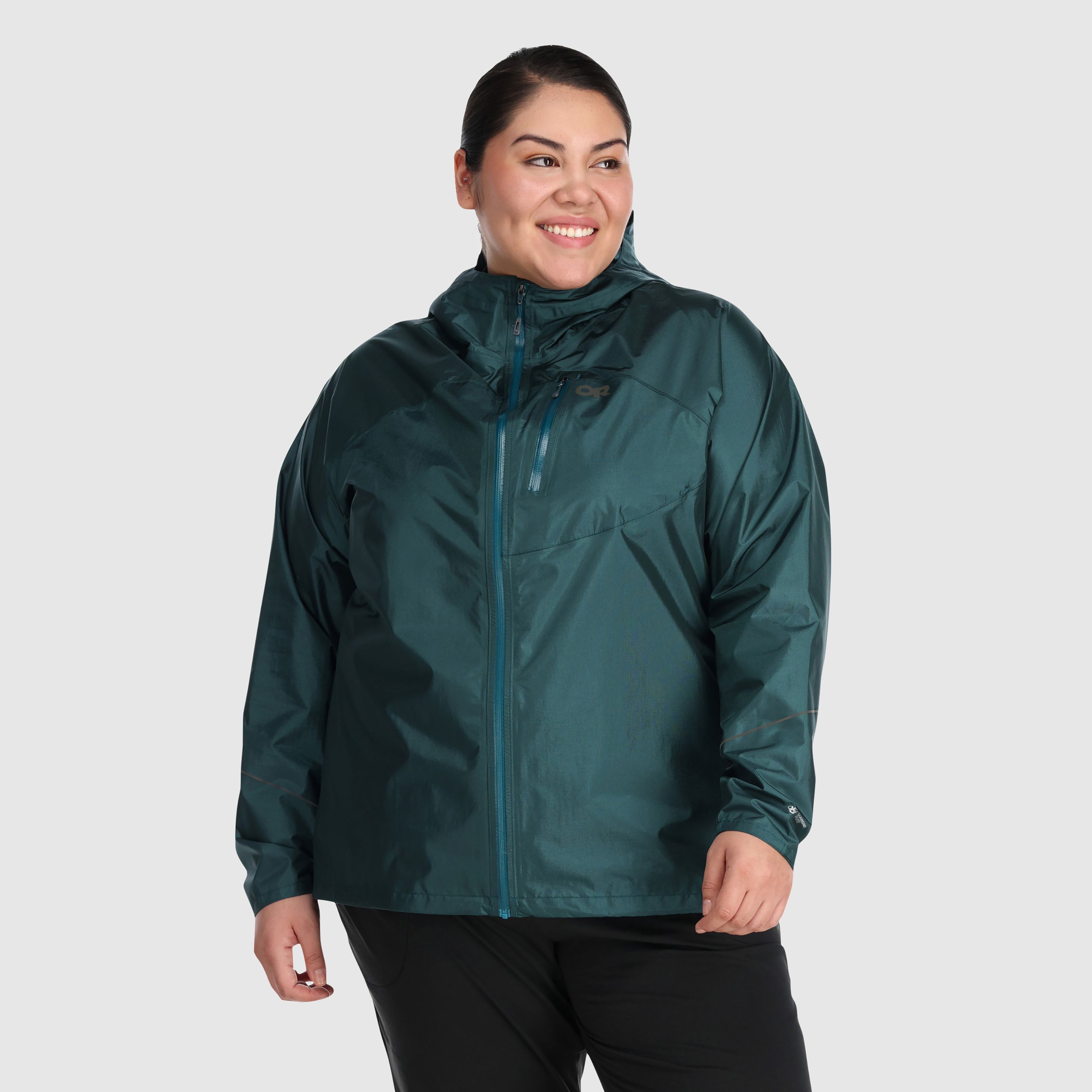 Women's Helium Rain Plus Size Jacket - 2022 sold by Outdoor Research product image thumbnail 4