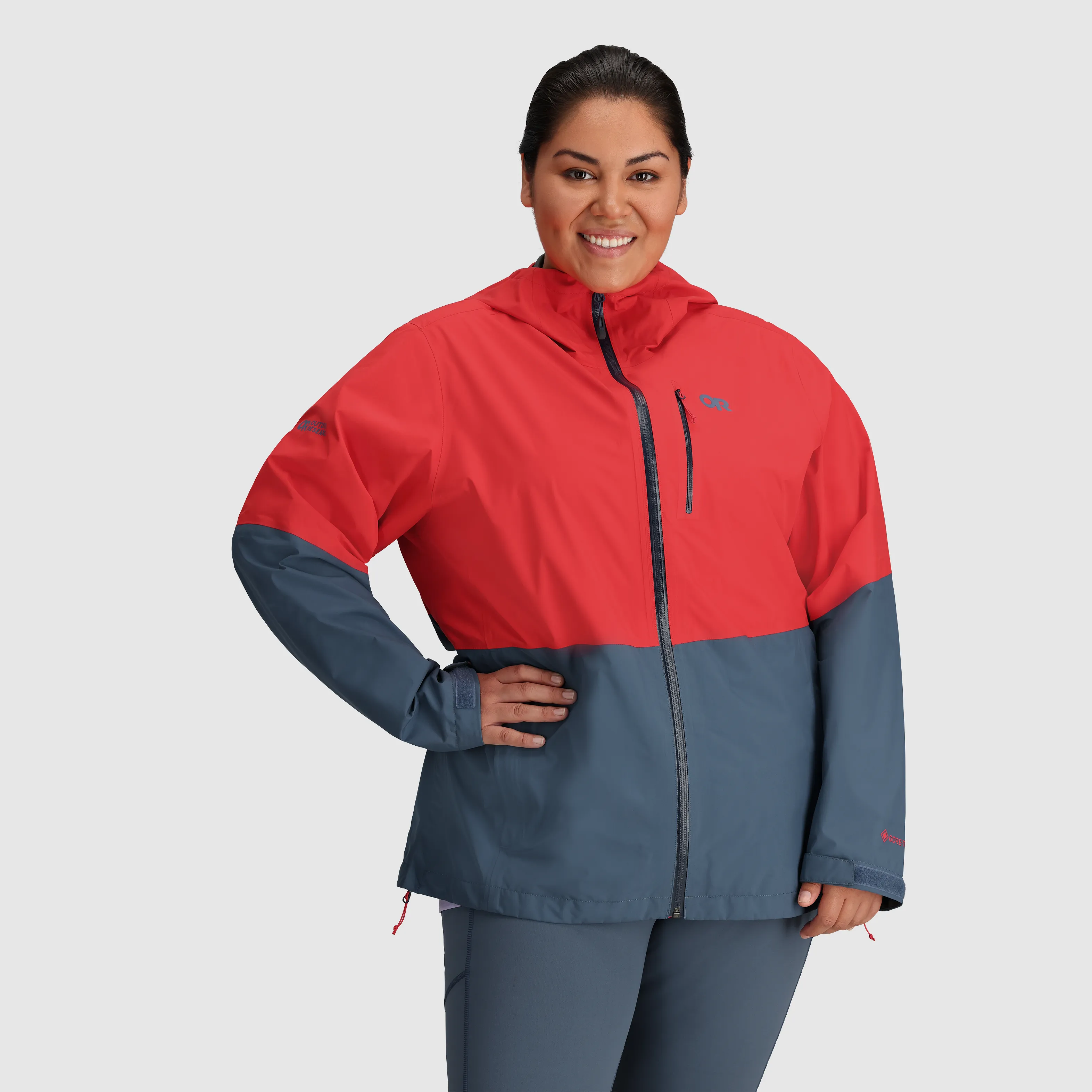 Women's Aspire II GORE-TEX Plus Size Rain Jacket sold by Outdoor Research product image thumbnail 2