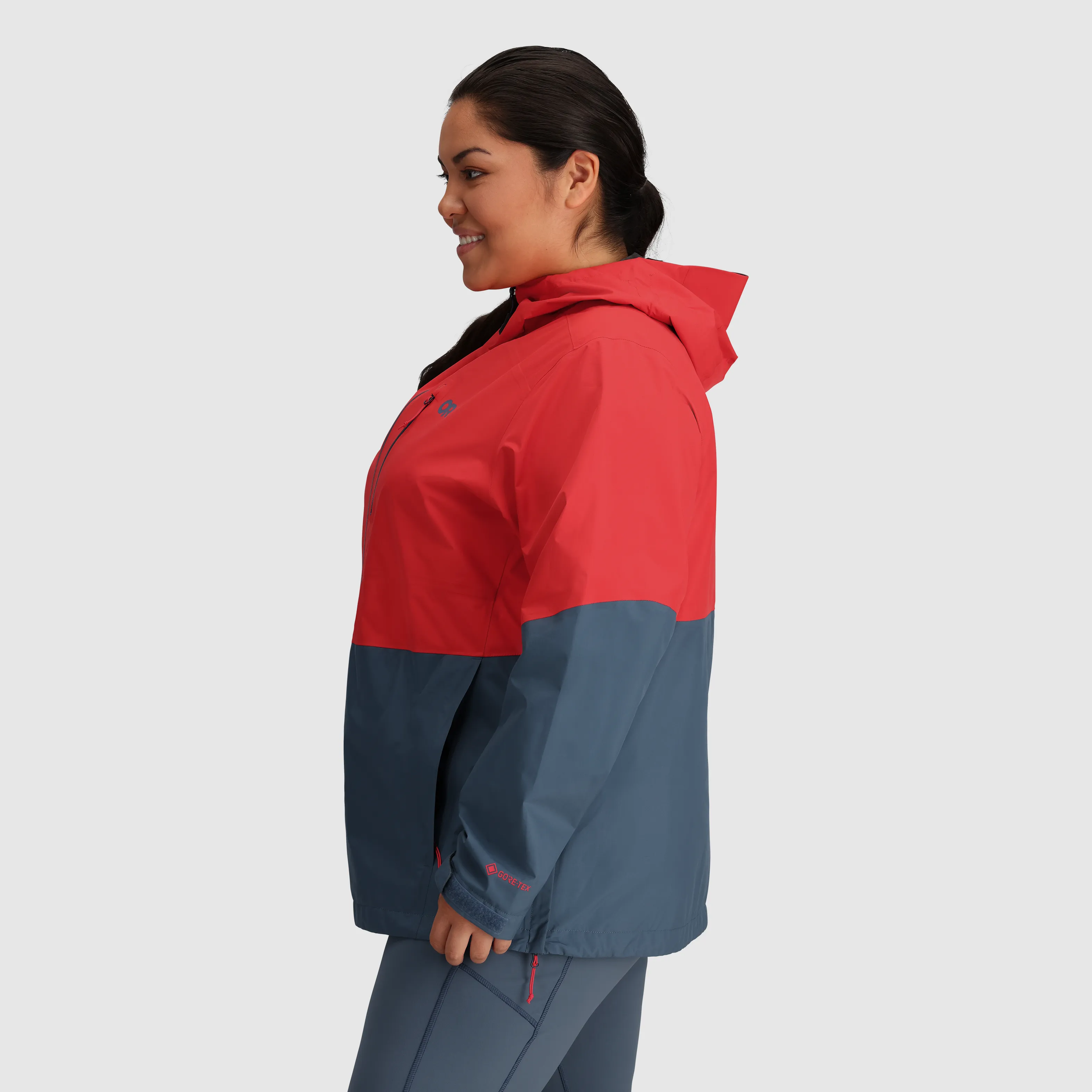 Women's Aspire II GORE-TEX Plus Size Rain Jacket sold by Outdoor Research product image thumbnail 4
