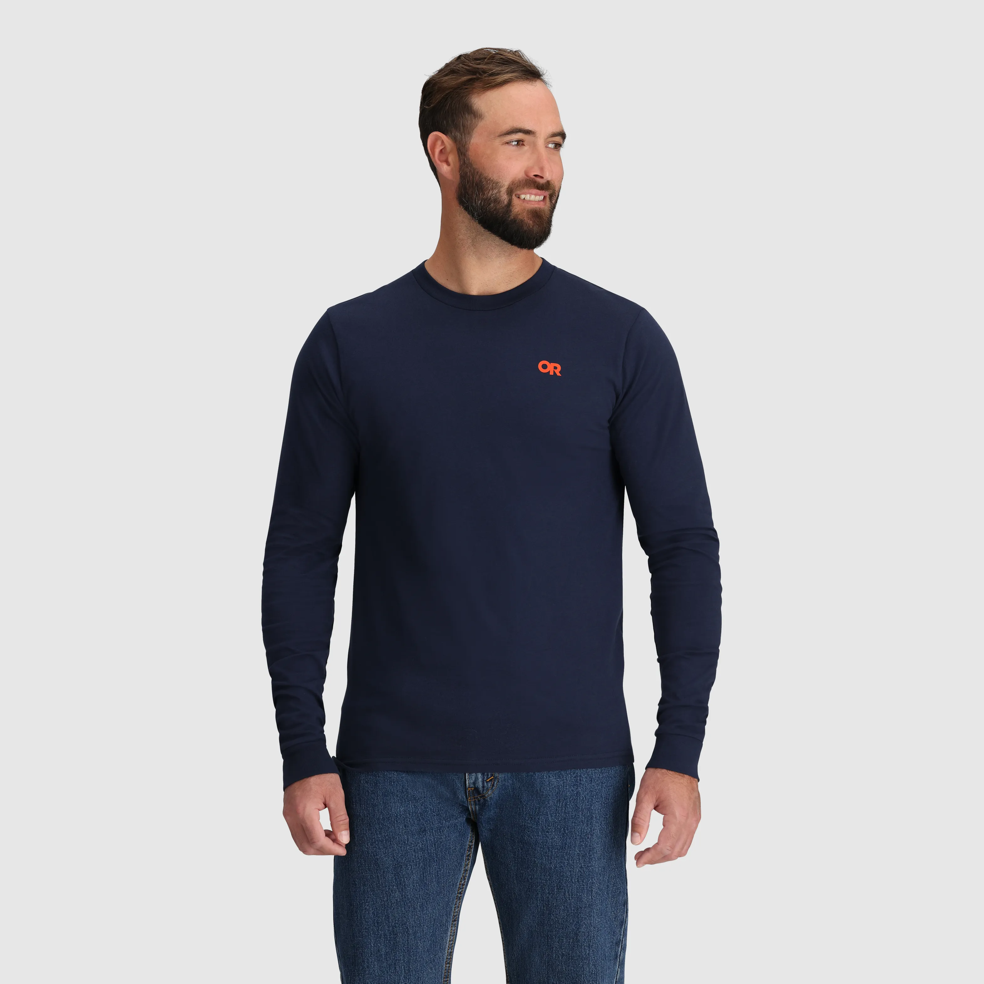 Unisex OR Alpine Logo Long Sleeve T-Shirt sold by Outdoor Research product image thumbnail 4