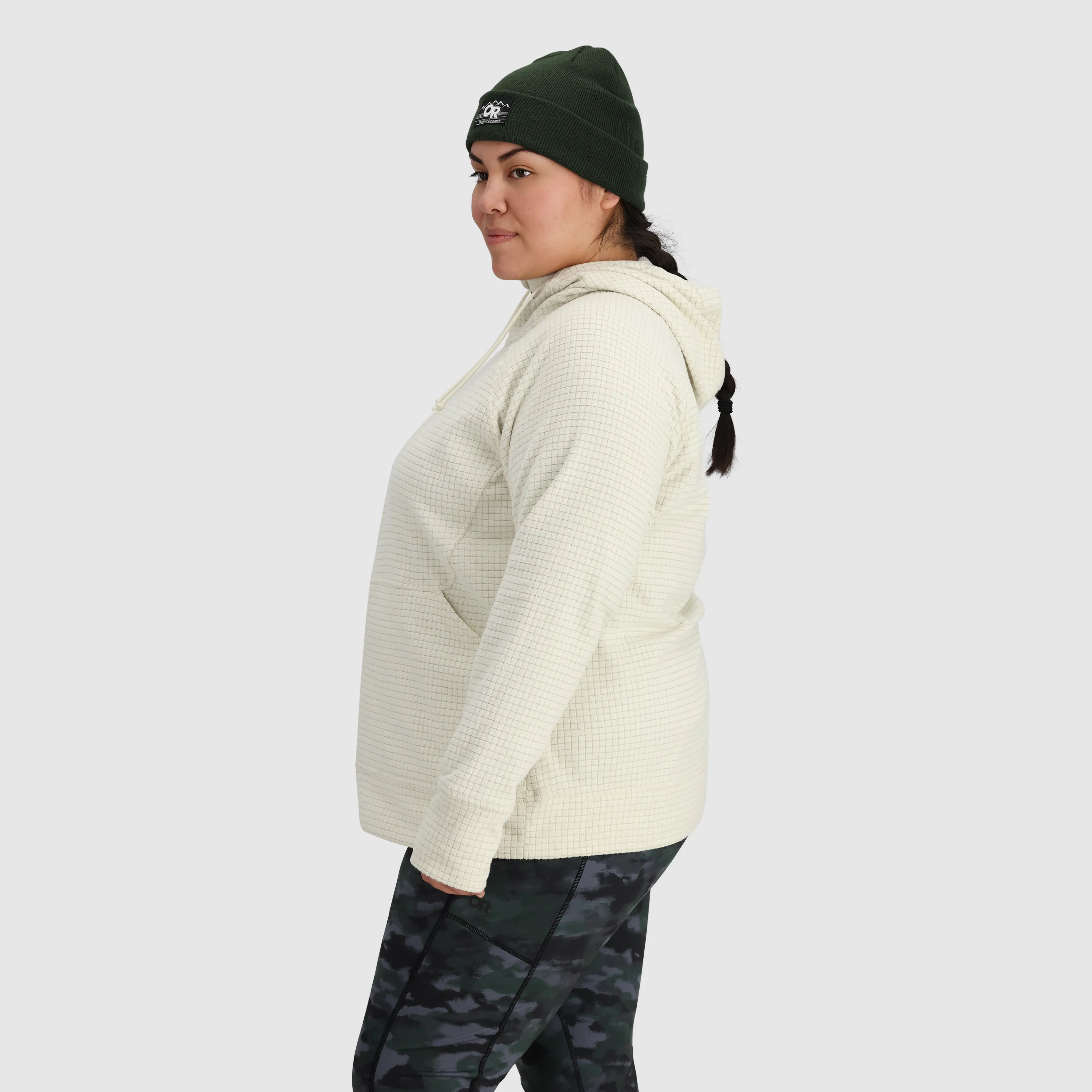 Women's Mega Trail Mix Fleece Full Zip Hoodie-Plus - Final Sale sold by Outdoor Research product image thumbnail 3