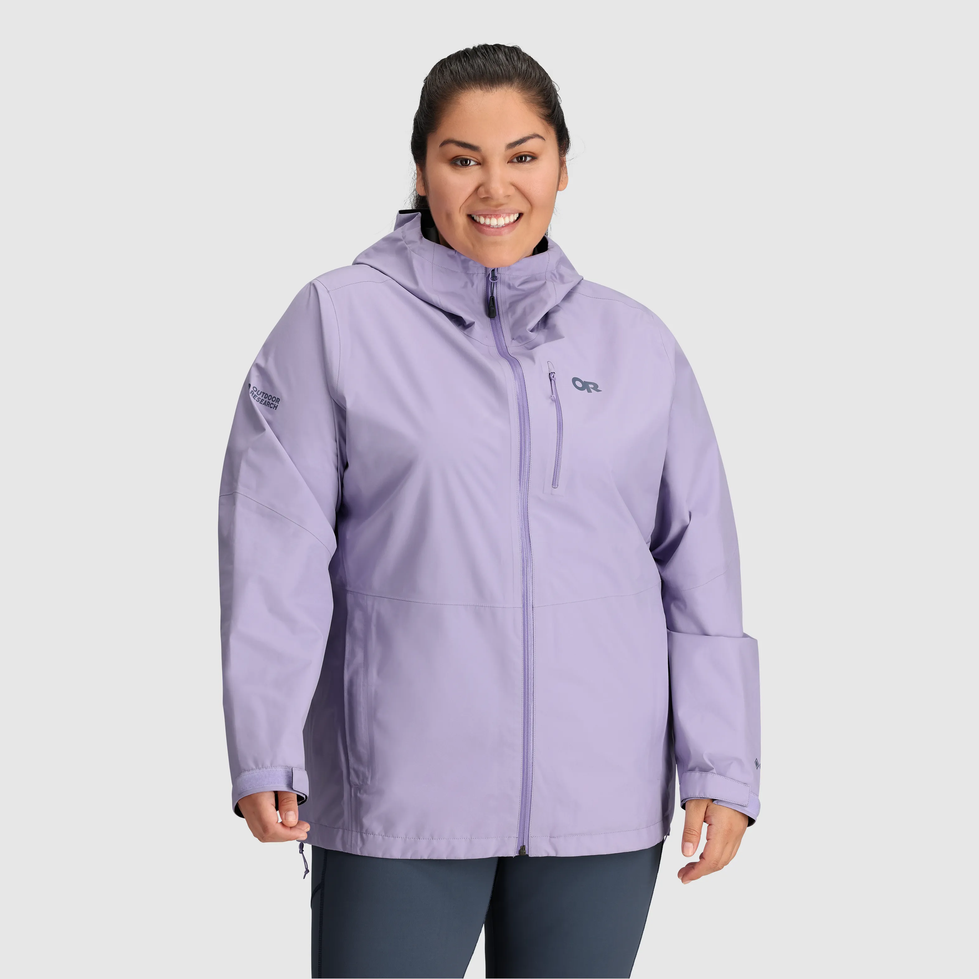 Women's Aspire II GORE-TEX Plus Size Rain Jacket sold by Outdoor Research product image thumbnail 2