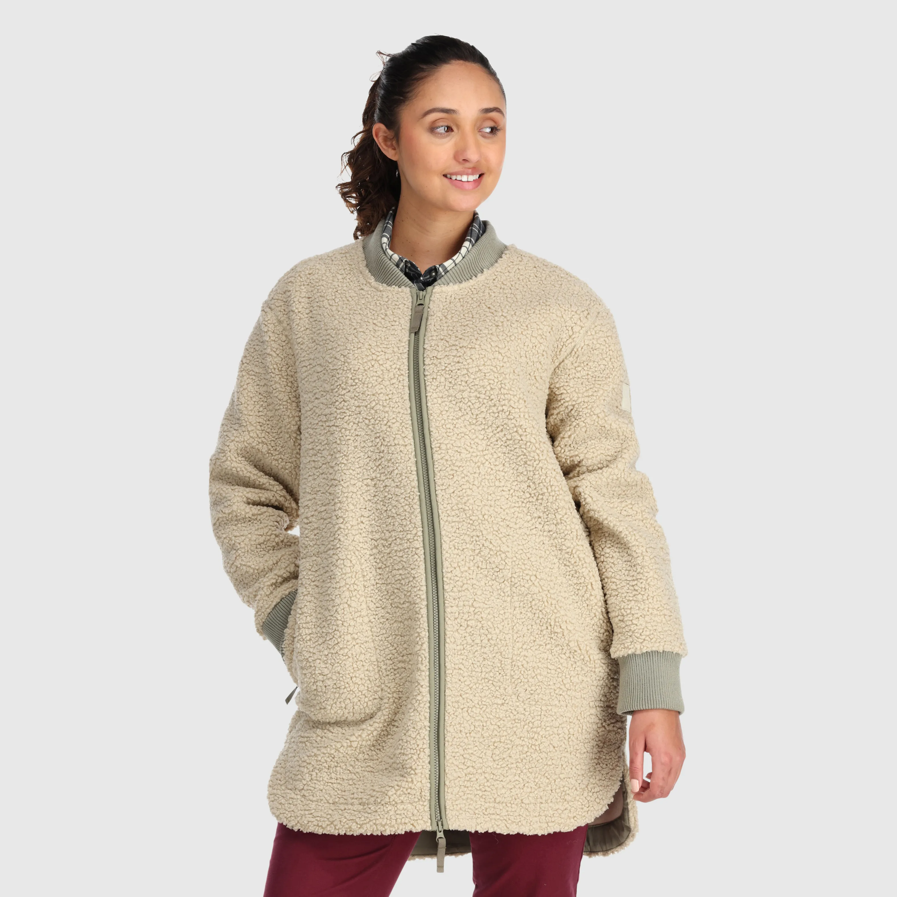 Women's Juneau Sherpa Fleece Coat - Final Sale sold by Outdoor Research product image thumbnail 3