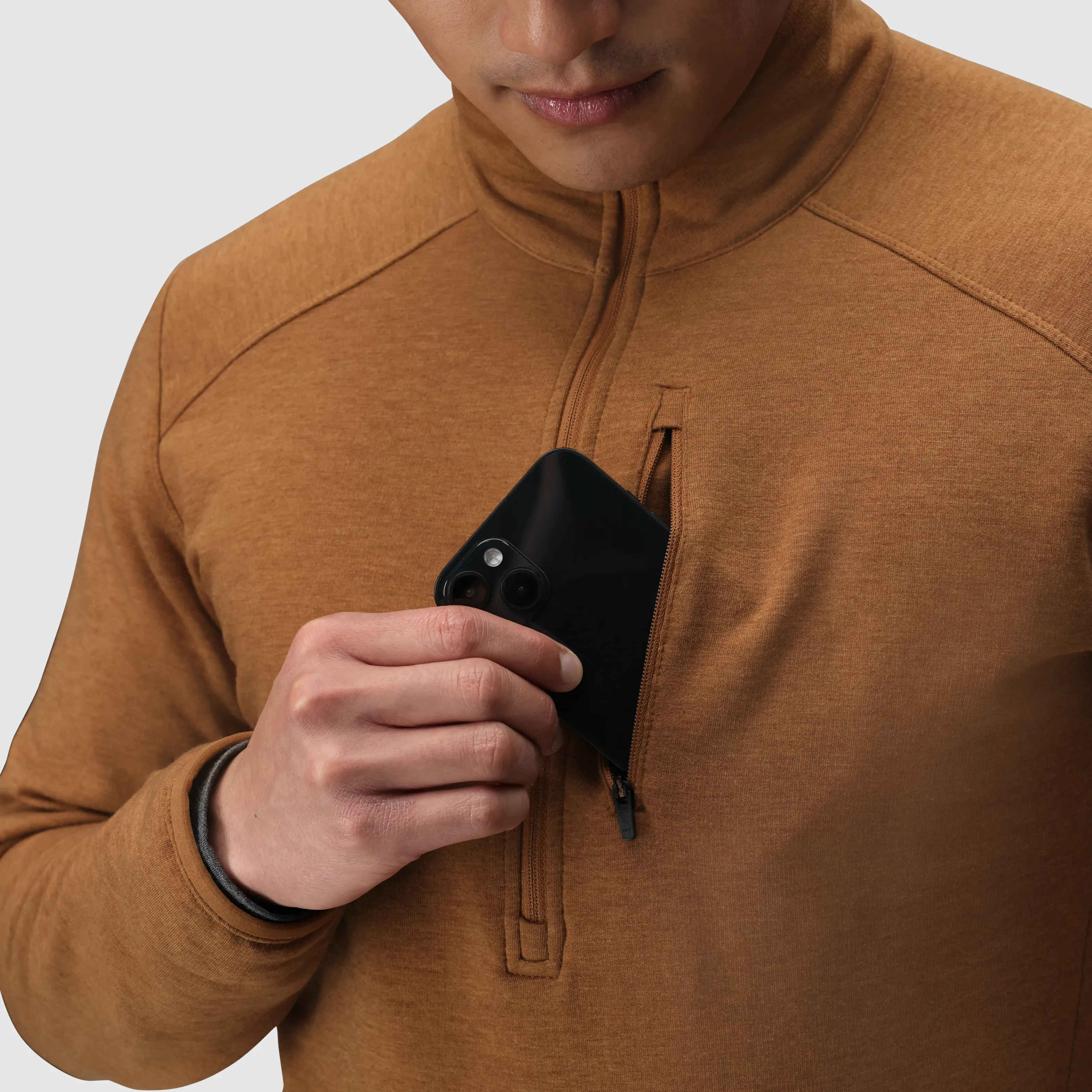 Men's Crescent Fleece Half Zip sold by Outdoor Research product image thumbnail 5