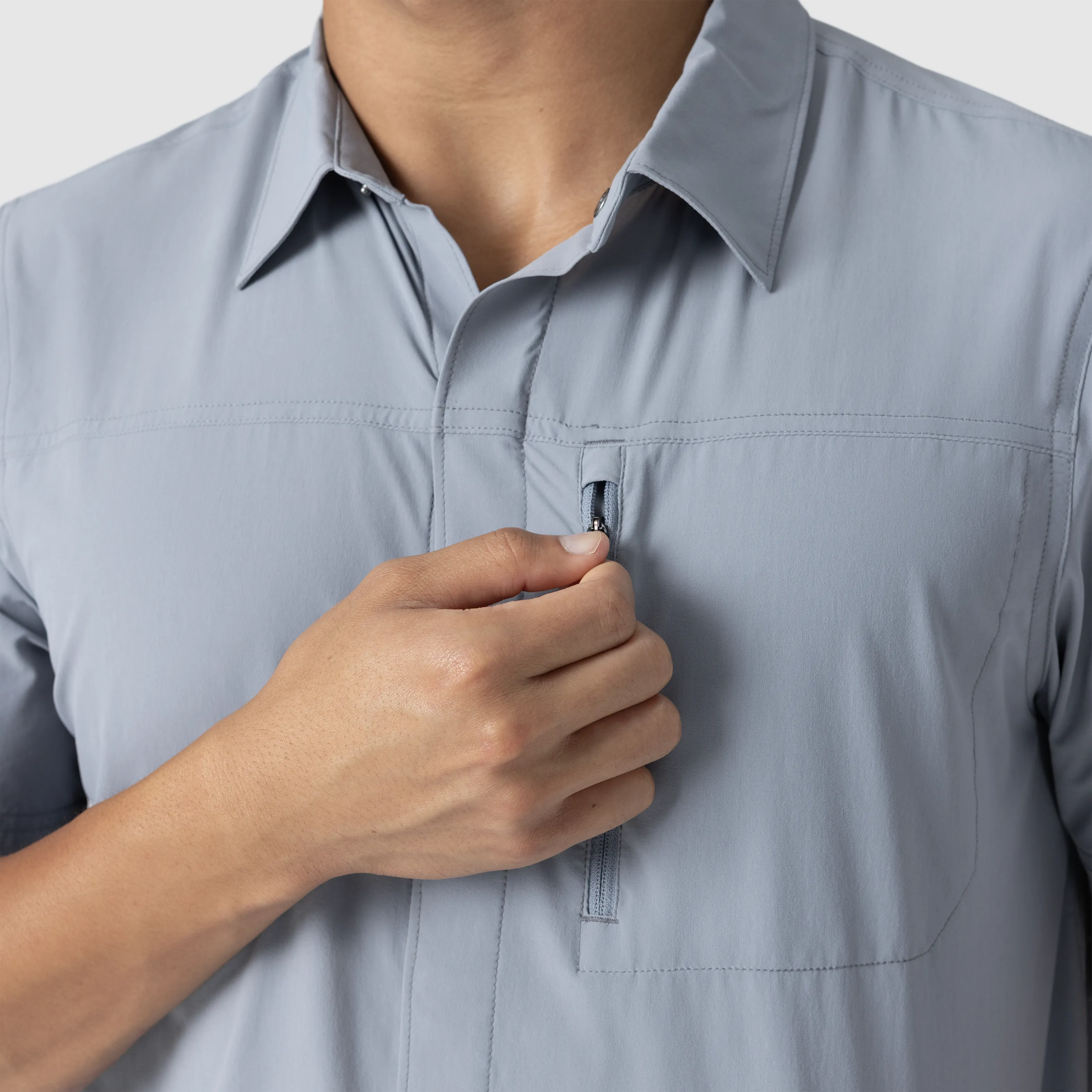 Men's Astroman Air Short Sleeve Sun Shirt sold by Outdoor Research product image thumbnail 5