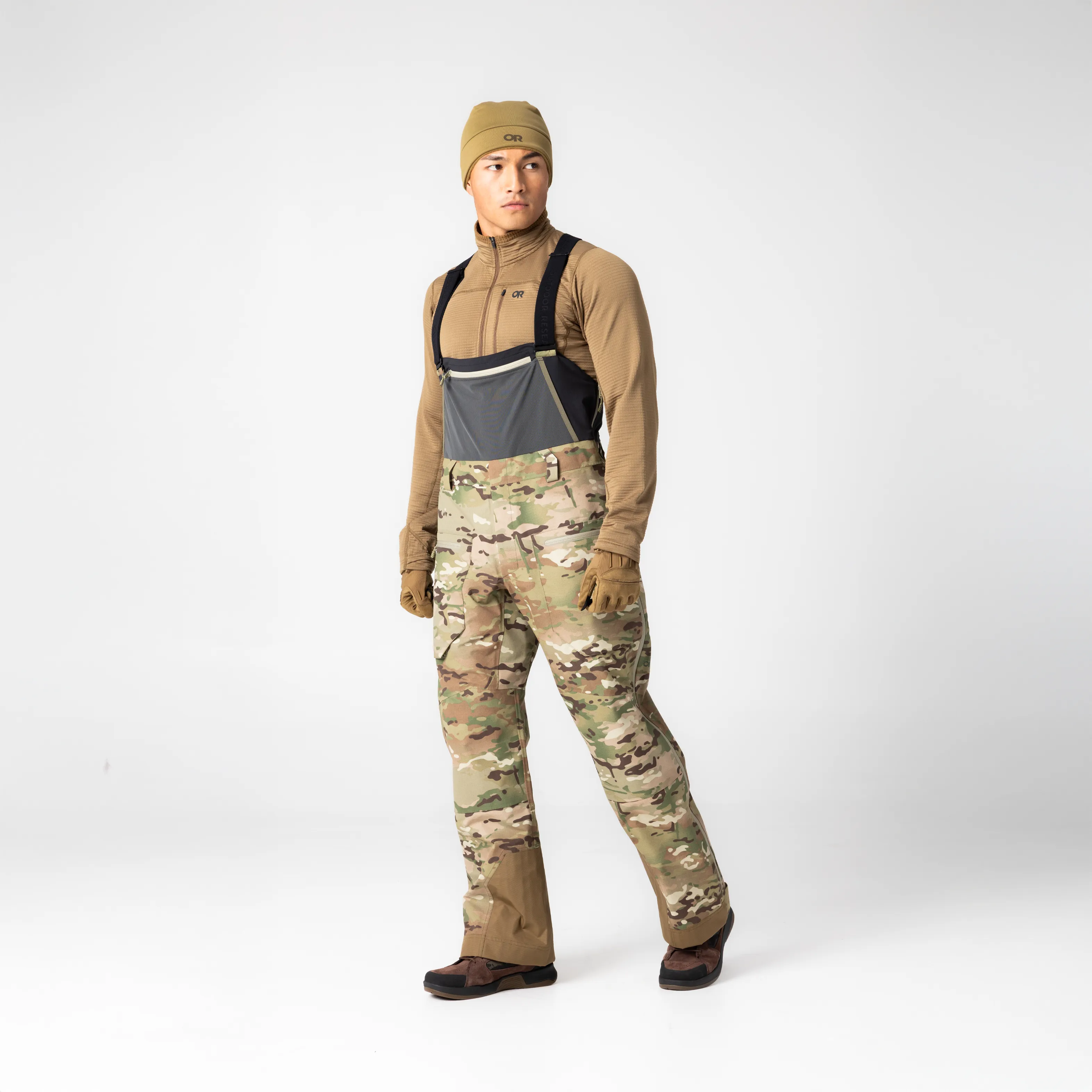 Allies Mountain II Bib Multicam sold by Outdoor Research