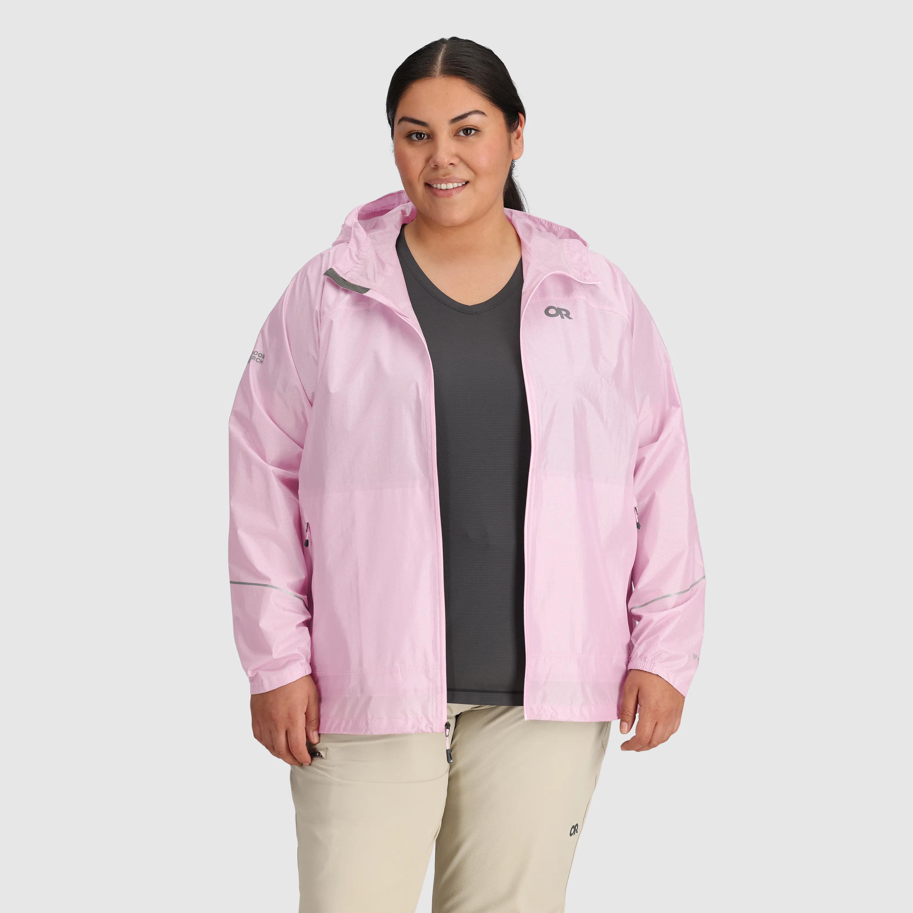 Women's Helium Rain Jacket - Plus - Final Sale sold by Outdoor Research product image thumbnail 4