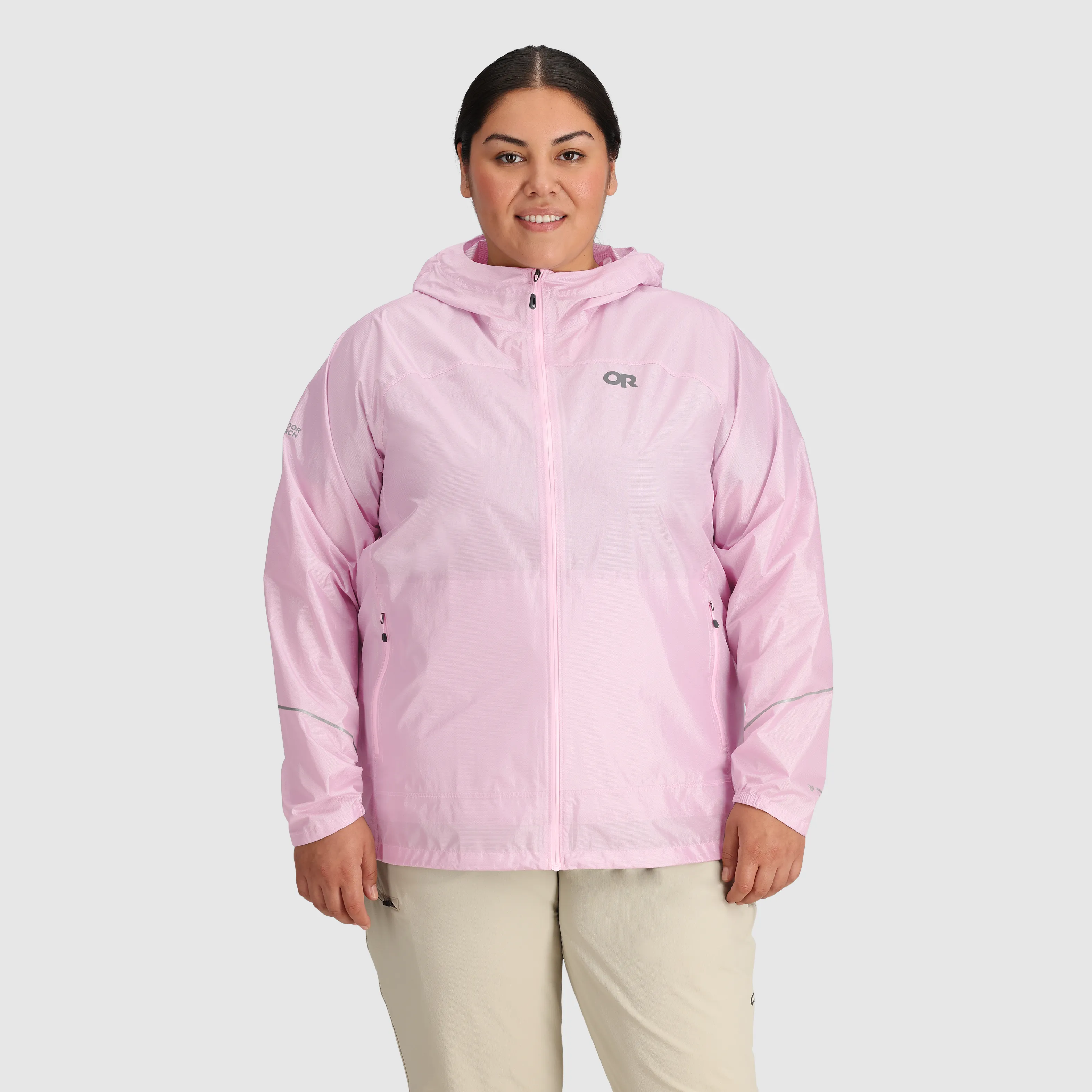 Women's Helium Rain Jacket - Plus - Final Sale sold by Outdoor Research