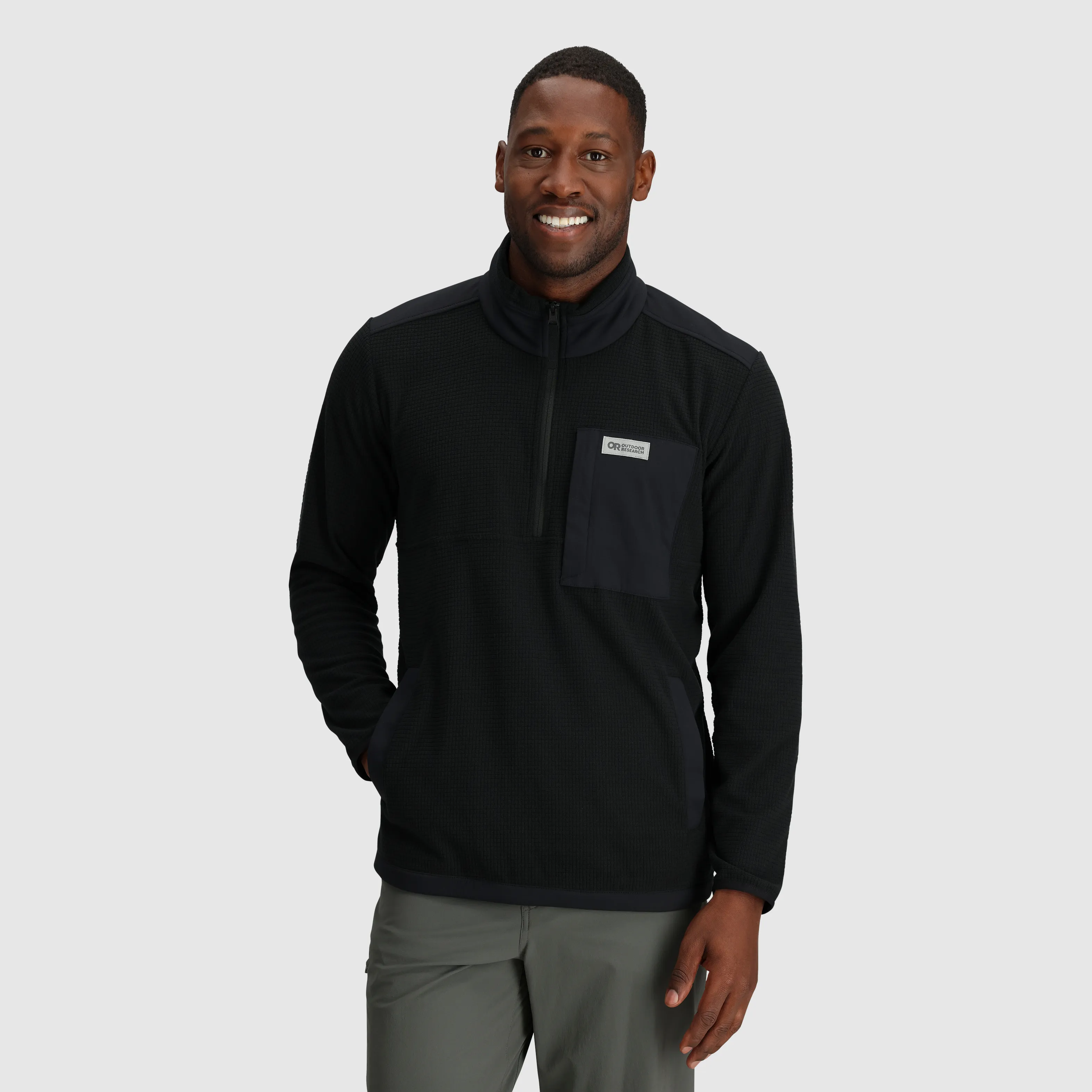 Men's Trail Mix Quarter Zip Pullover - Final Sale sold by Outdoor Research product image thumbnail 2