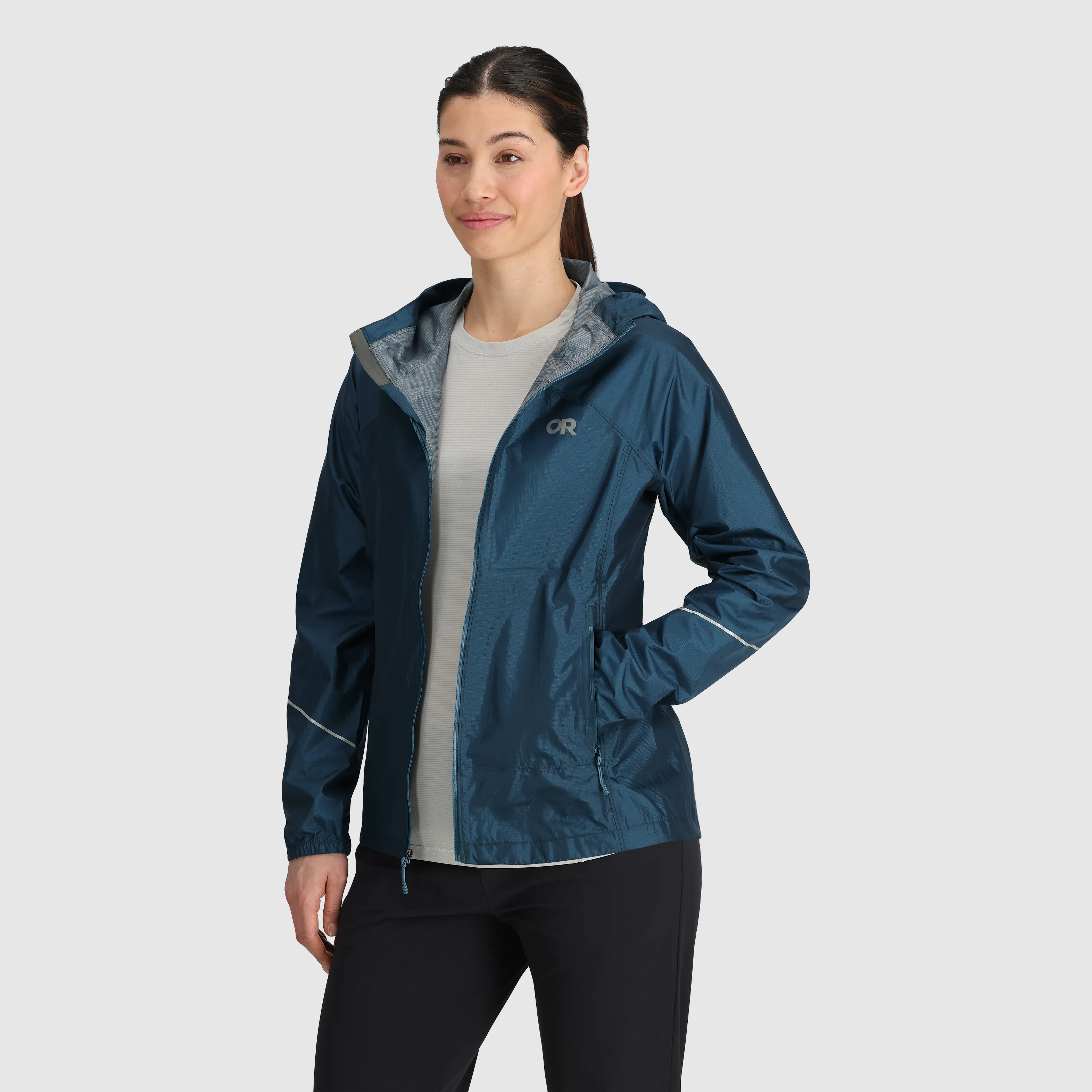 Women's Helium Rain Ultralight Jacket sold by Outdoor Research product image thumbnail 4