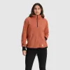 Women's Trail Mix Quarter Zip Pullover - Final Sale sold by Outdoor Research