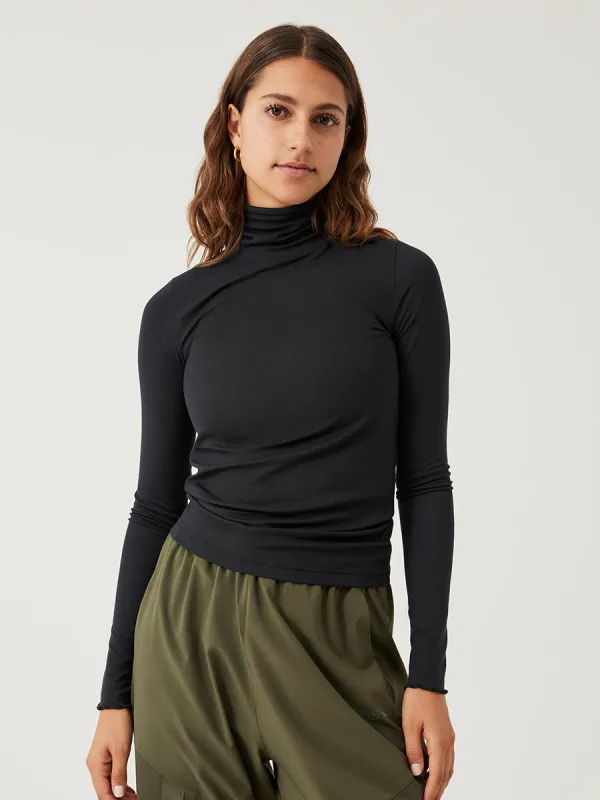 SoftRib Turtleneck sold by Outdoor Voices