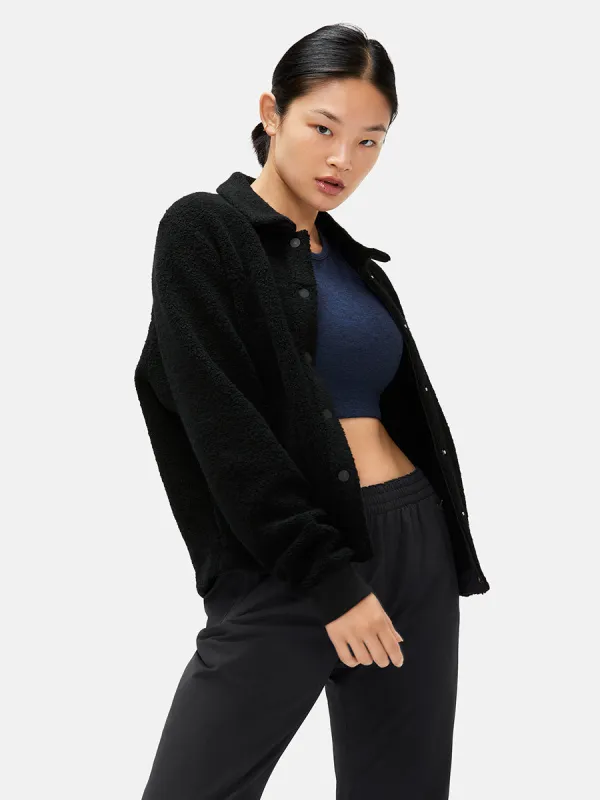MegaFleece Bomber Jacket sold by Outdoor Voices