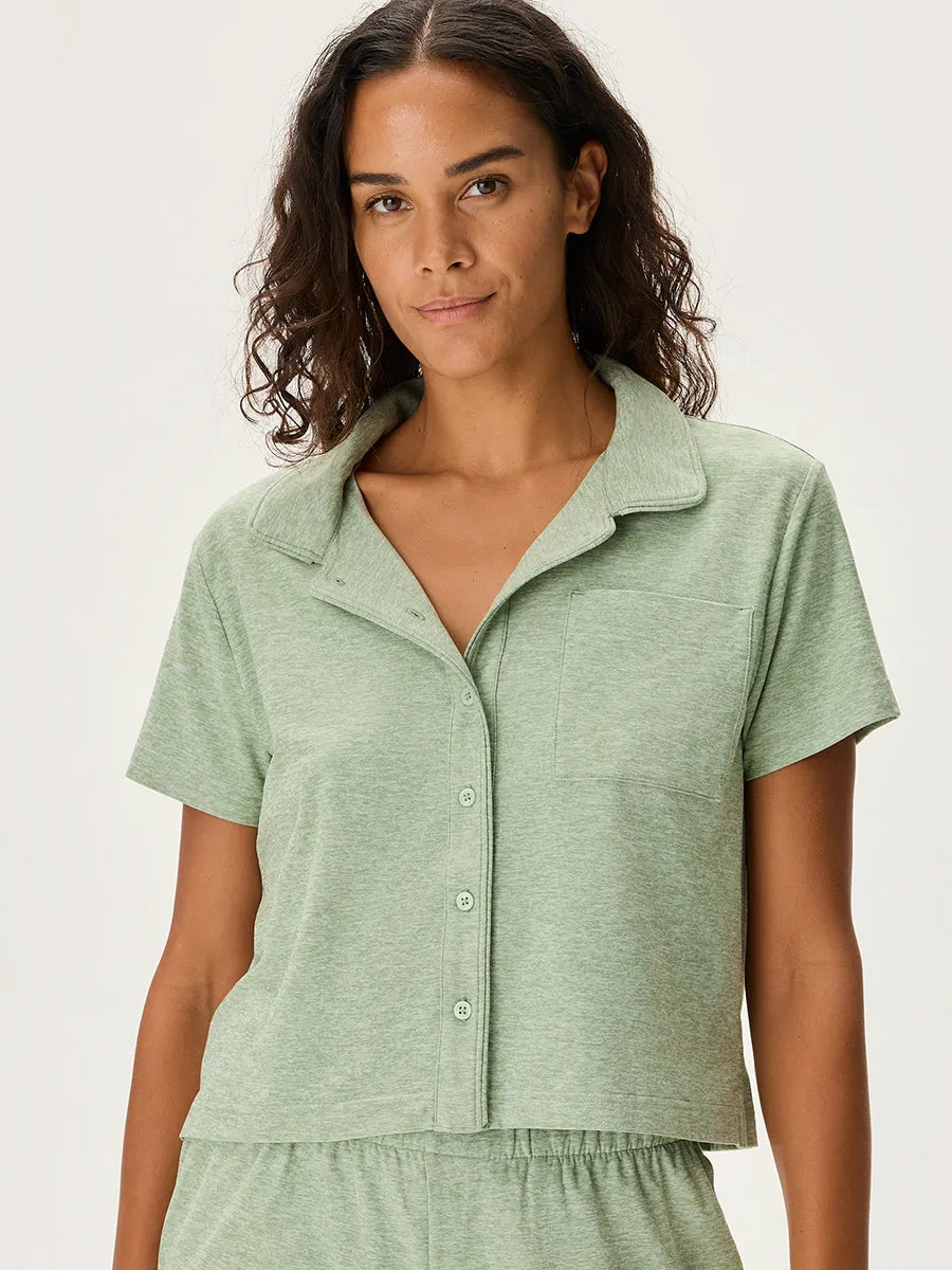 CloudKnit Recover Shortsleeve sold by Outdoor Voices product image thumbnail 2