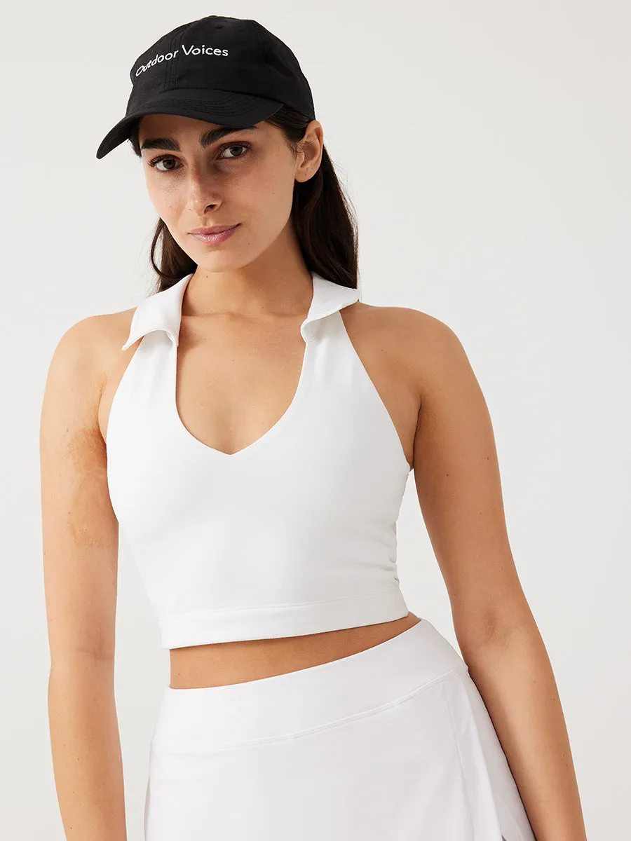 Warmup Collared Crop Top sold by Outdoor Voices product image thumbnail 2