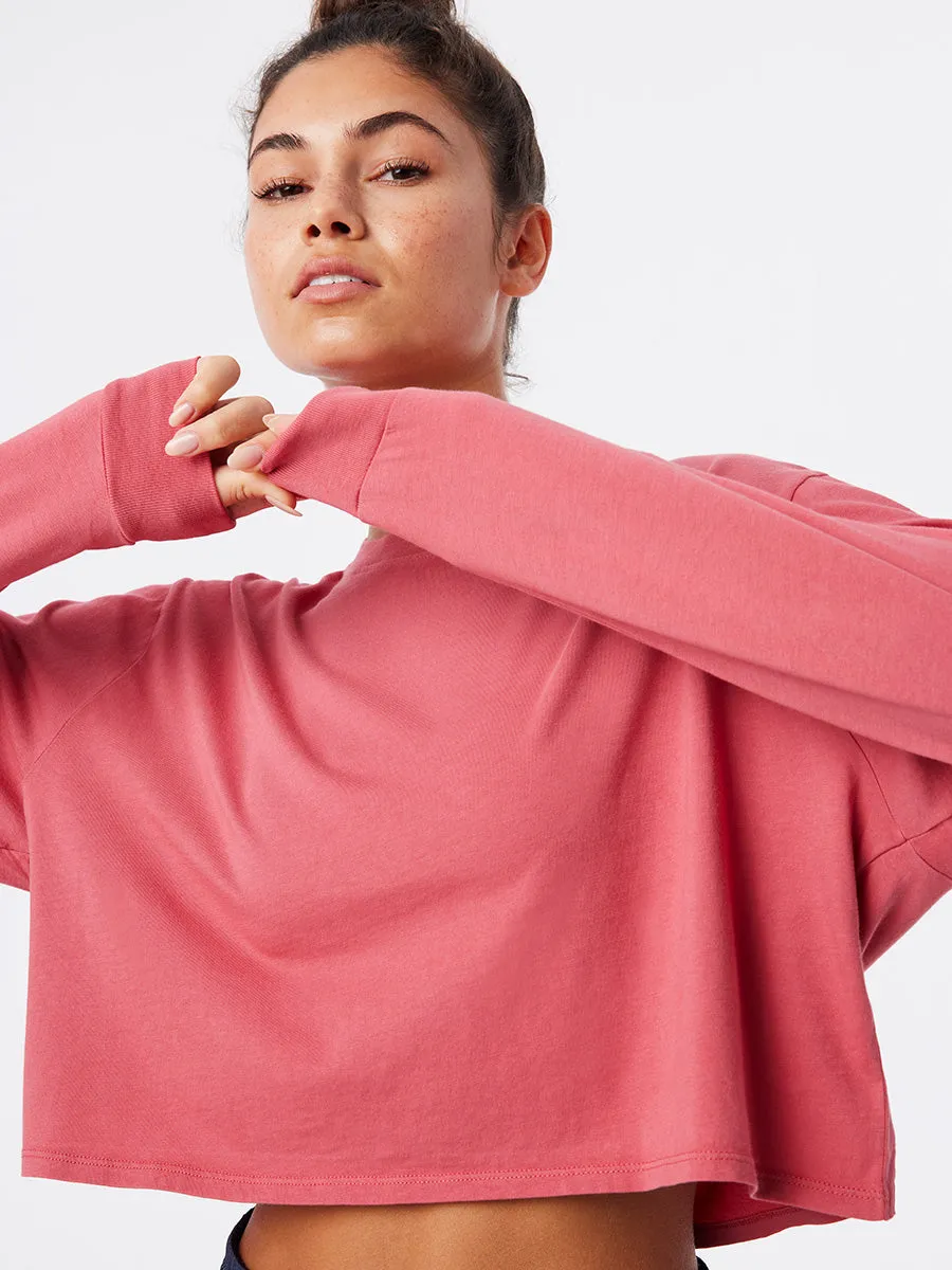 Everyday Crop Longsleeve sold by Outdoor Voices product image thumbnail 5