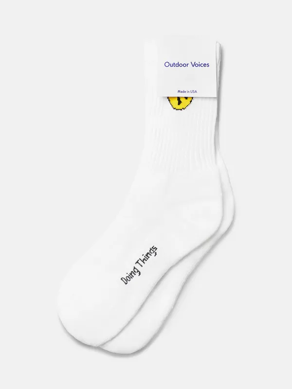 OV Club Crew Novelty Sock sold by Outdoor Voices