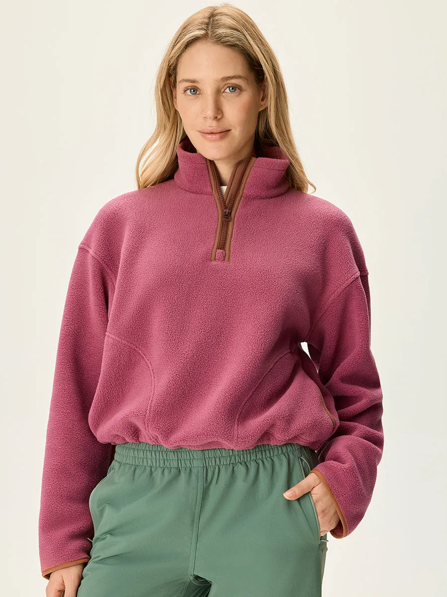 PrimoFleece 1/4 Zip Pullover sold by Outdoor Voices product image thumbnail 2