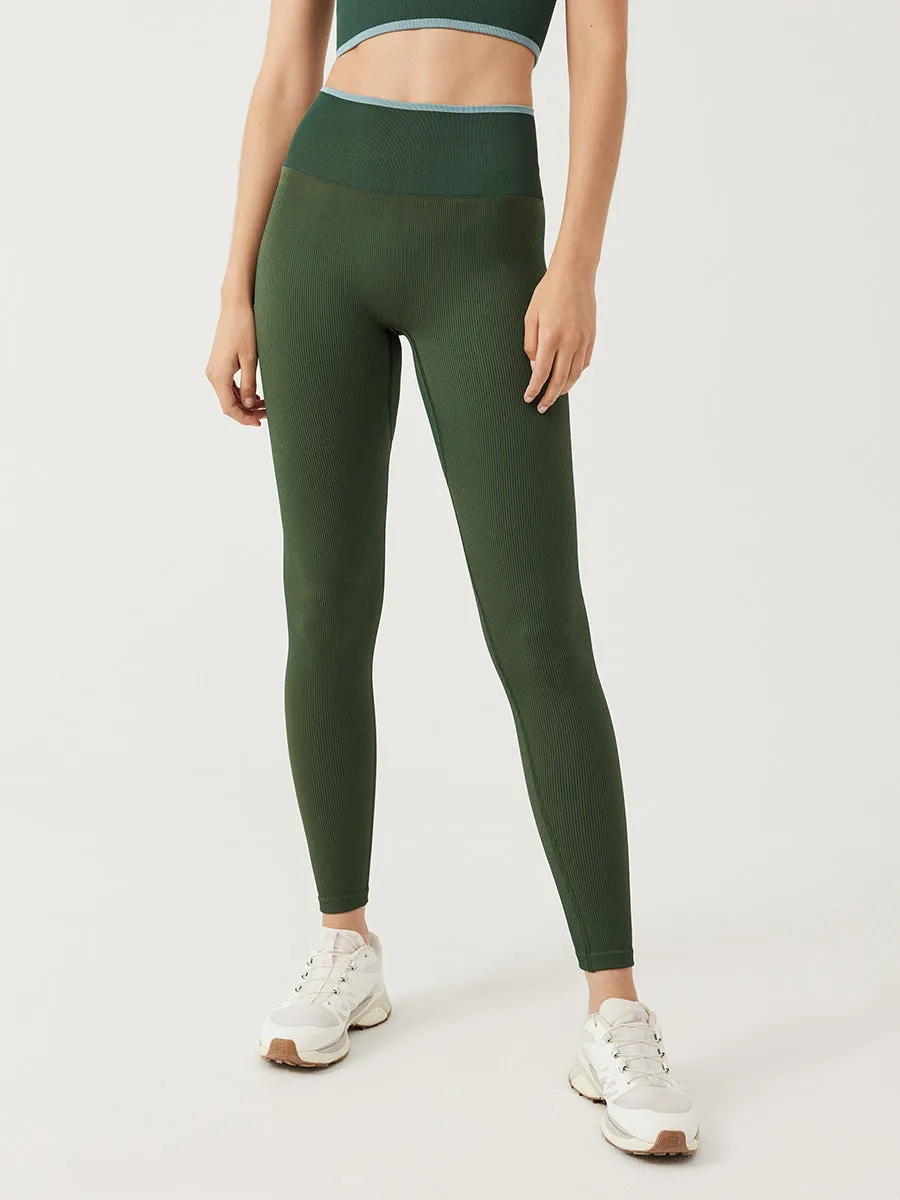 SeamlessRib 7/8 Legging sold by Outdoor Voices product image thumbnail 3
