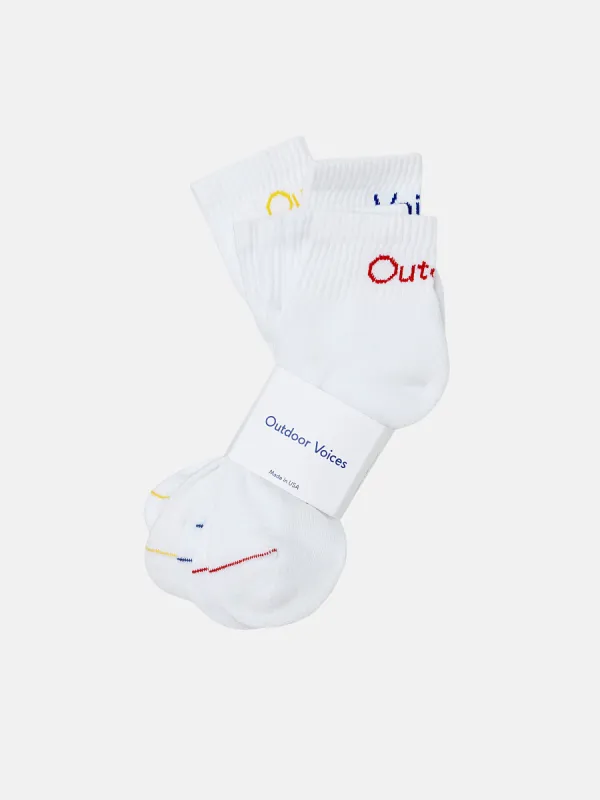 OV Rec Ankle Sock 3-Pack sold by Outdoor Voices