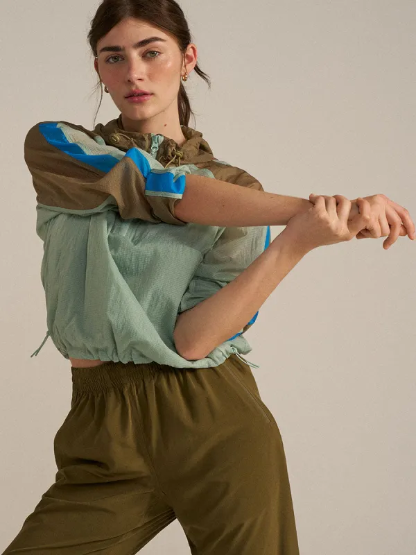 Windbreaker Colorblock Pullover sold by Outdoor Voices