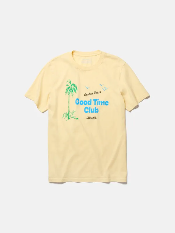 Good Time Club Graphic Shortsleeve sold by Outdoor Voices