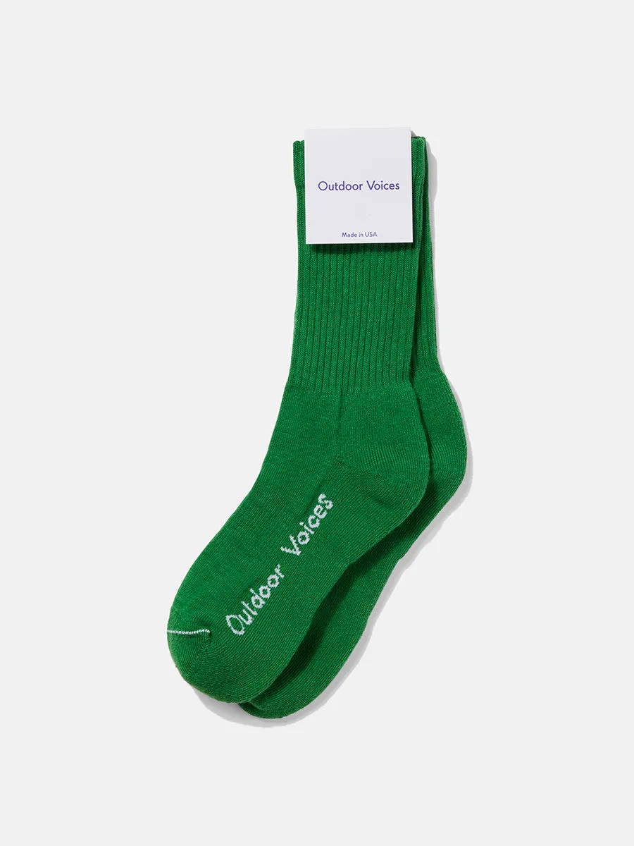 Solid Crew Sock sold by Outdoor Voices product image thumbnail 4
