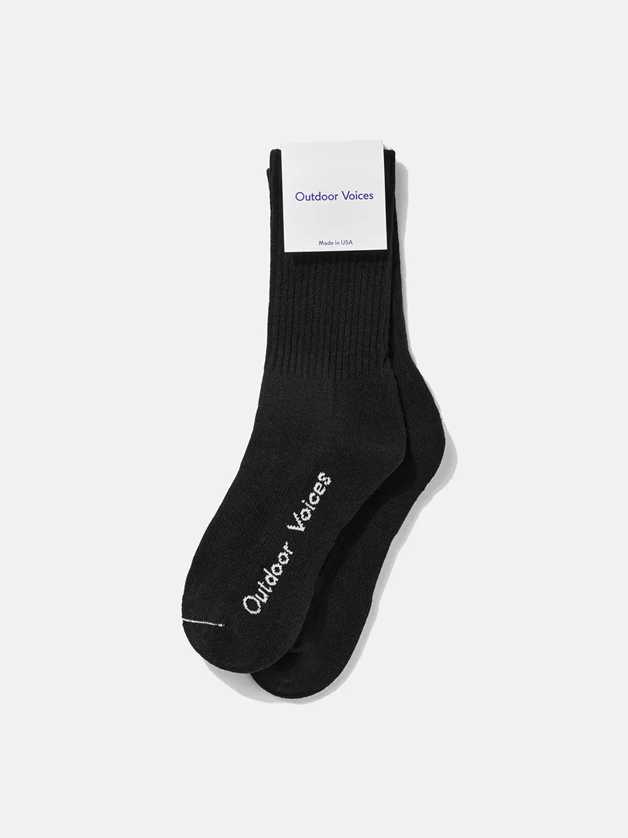 Solid Crew Sock sold by Outdoor Voices product image thumbnail 3