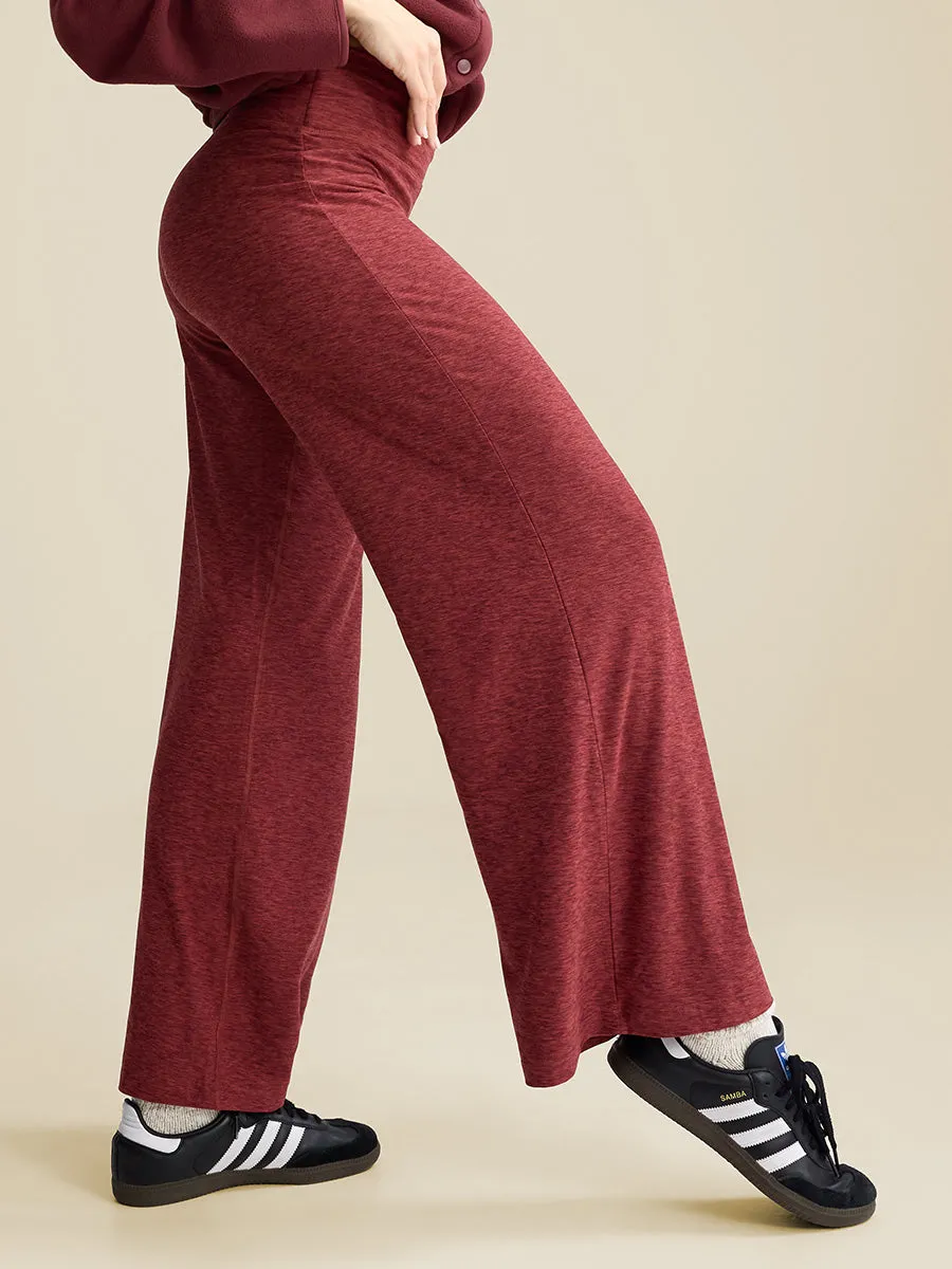 CloudKnit High Rise Wide Leg Pant CL sold by Outdoor Voices product image thumbnail 3