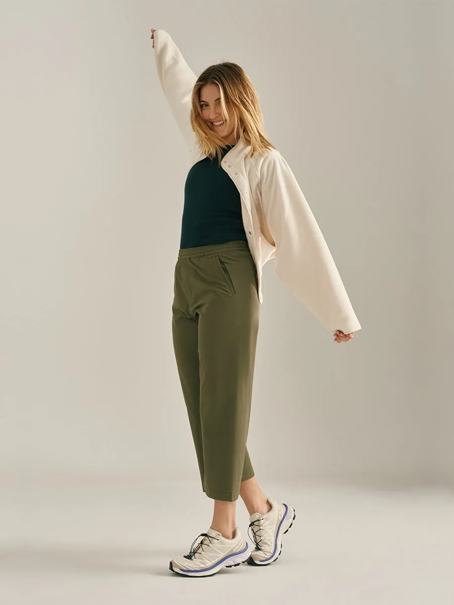 OVE, RecTrek Cropped Wide Leg Pant CL sold by Outdoor Voices product image thumbnail 3