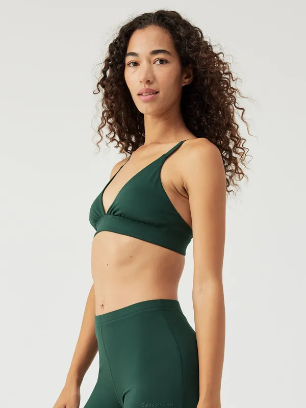 Sculpt Hi Apex Bra made by Outdoor Voices