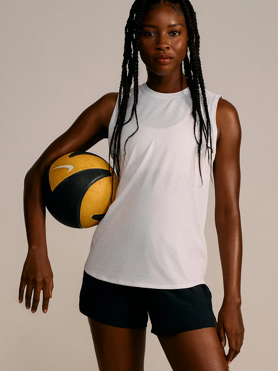 ThinkFast Mesh Muscle Tank CL sold by Outdoor Voices