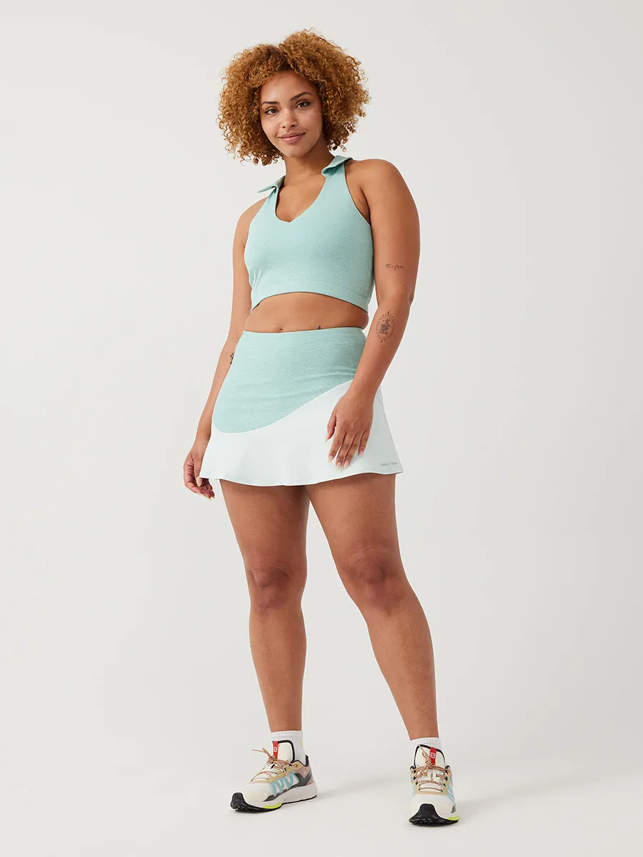 Warmup Collared Crop Top sold by Outdoor Voices product image thumbnail 2