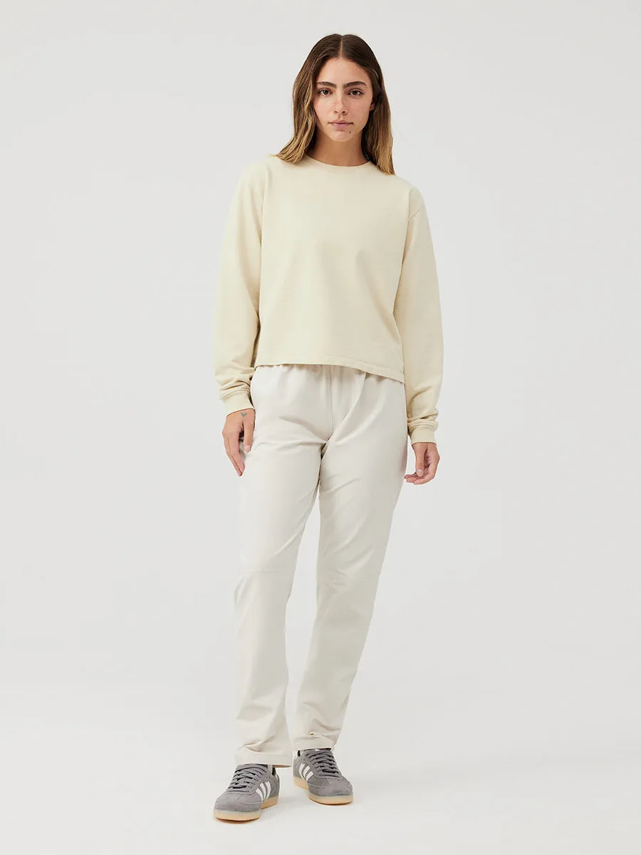 Cotton Terry Cropped Sweatshirt sold by Outdoor Voices product image thumbnail 3