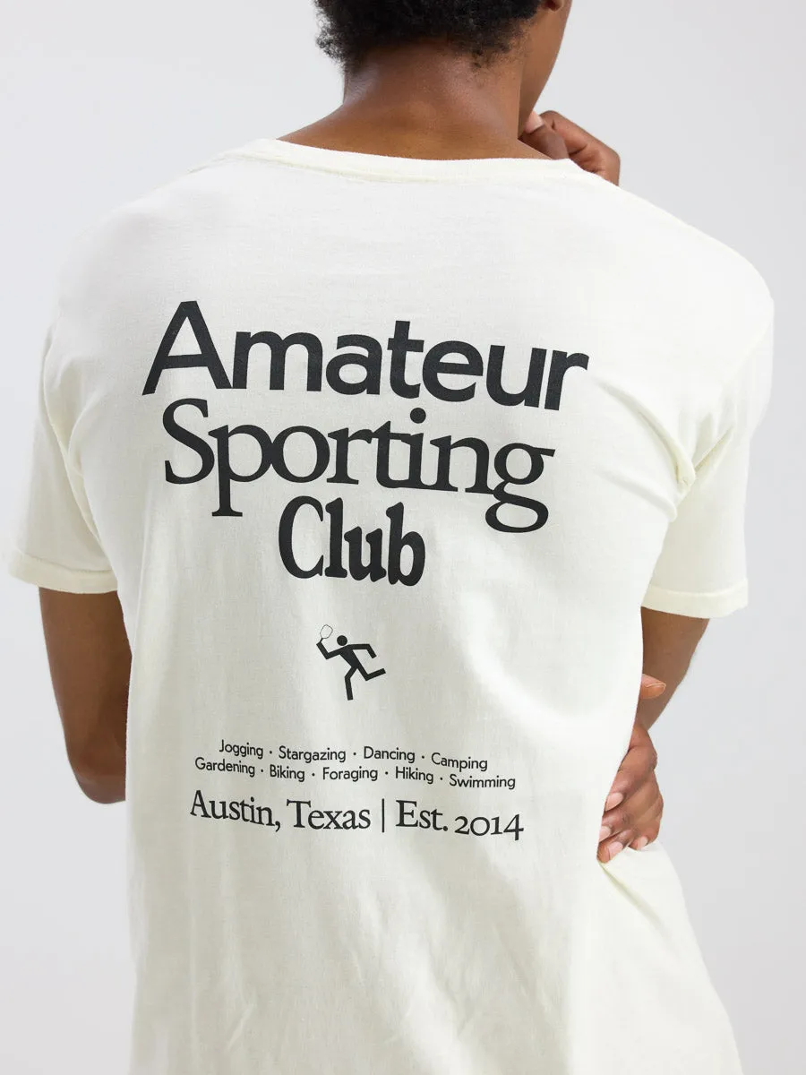 Amateur Sporting Club Graphic Shortsleeve sold by Outdoor Voices product image thumbnail 2