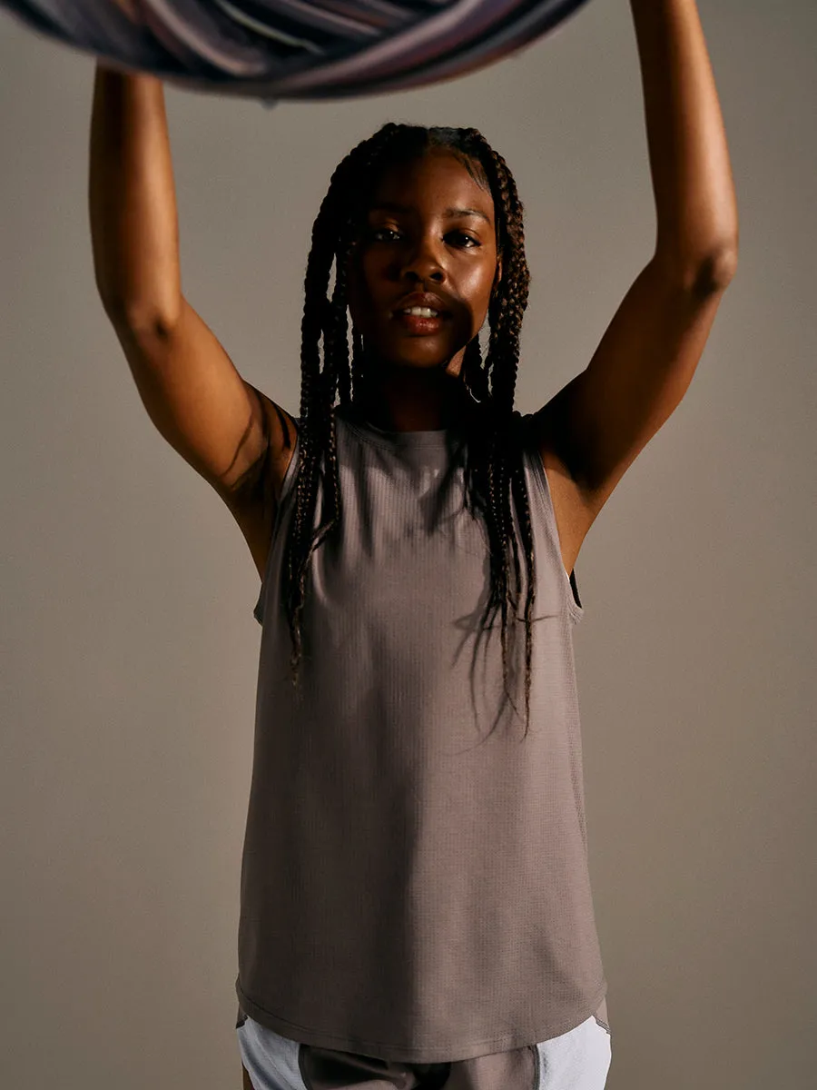 ThinkFast Mesh Muscle Tank sold by Outdoor Voices product image thumbnail 4