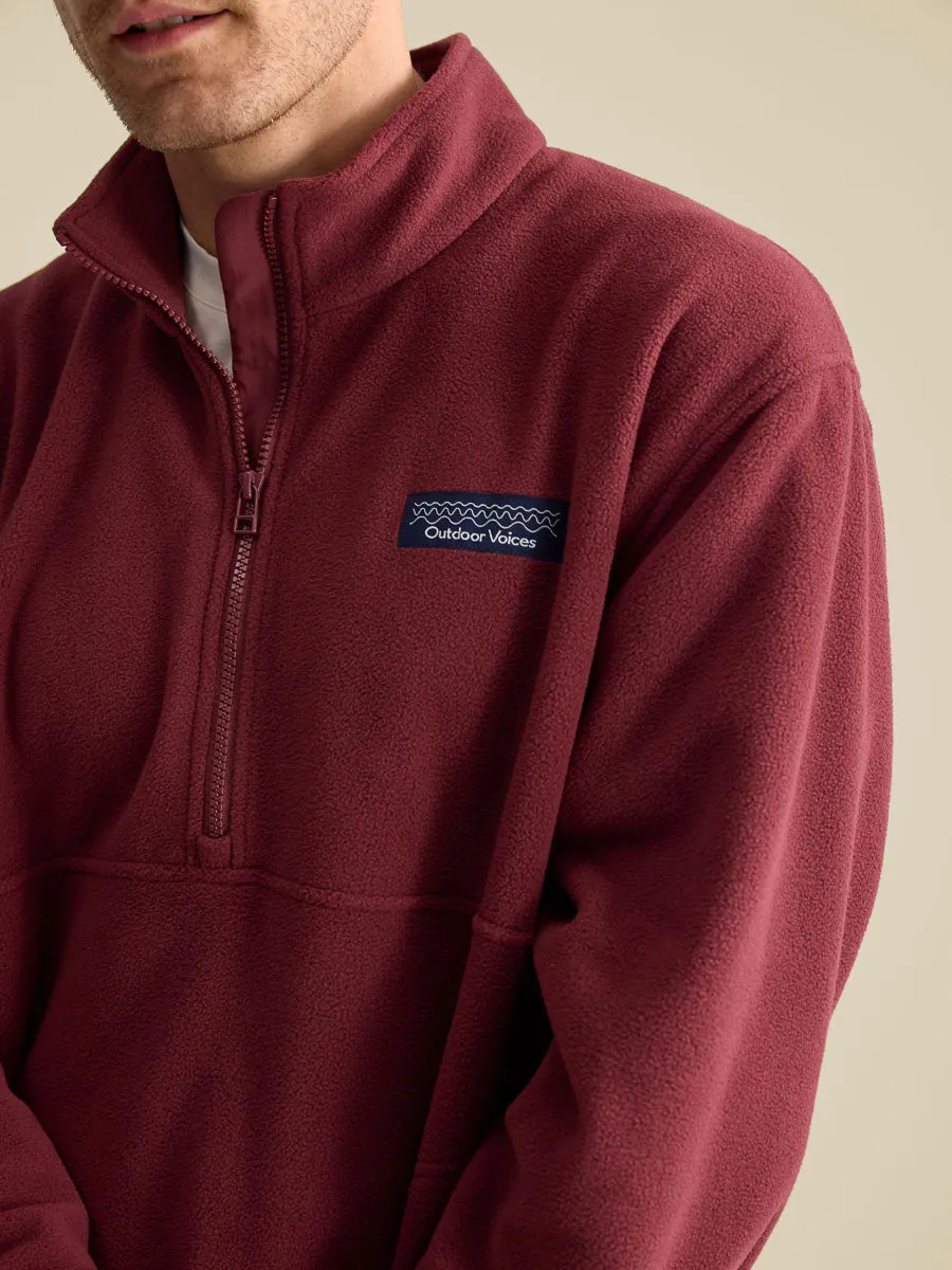RecFleece 1/2 Zip sold by Outdoor Voices product image thumbnail 3