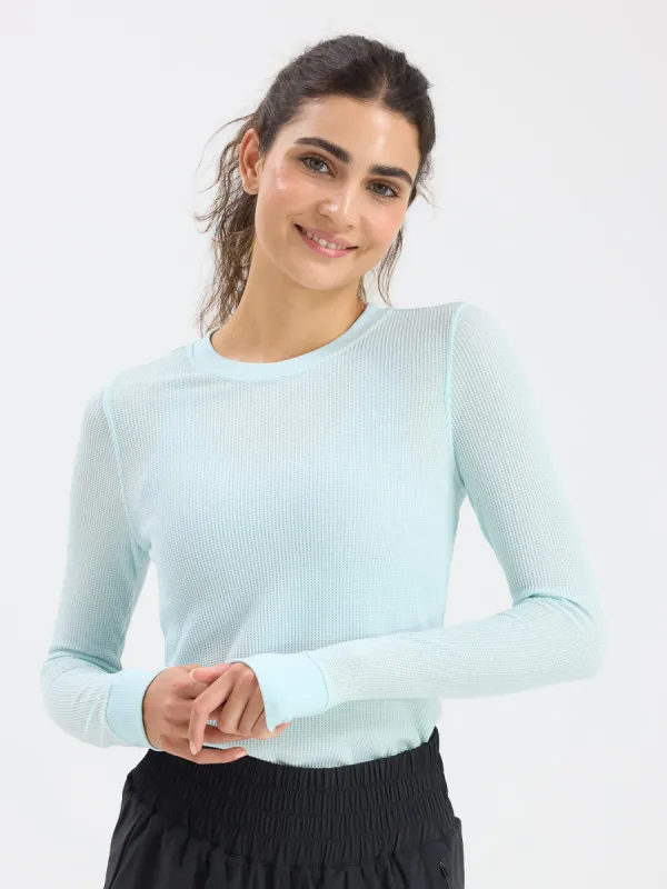 FastTrack Waffle Longsleeve sold by Outdoor Voices