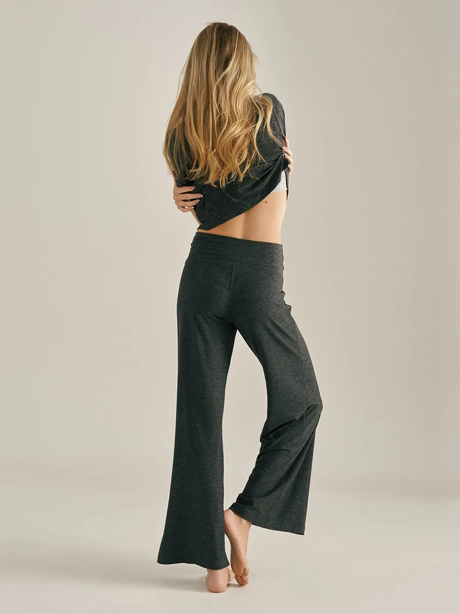 CloudKnit High Rise Wide Leg Pant sold by Outdoor Voices product image thumbnail 2