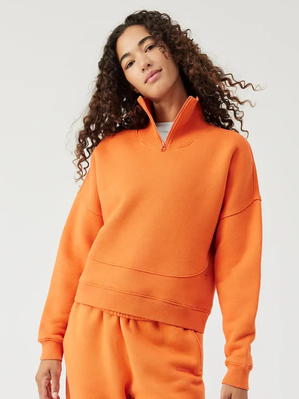 Nimbus 1/4 Zip Sweatshirt sold by Outdoor Voices