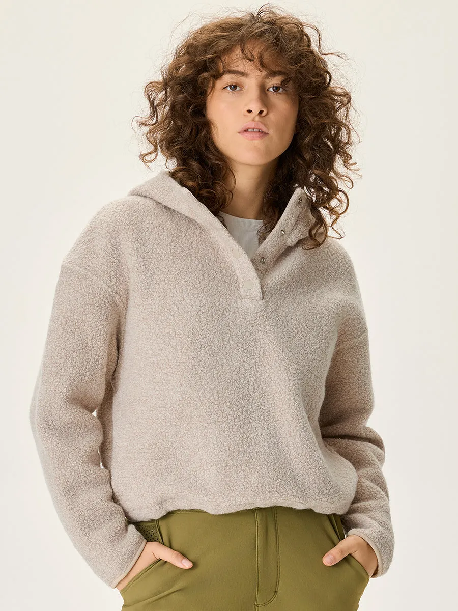 MegaFleece Cropped Pullover sold by Outdoor Voices product image thumbnail 5