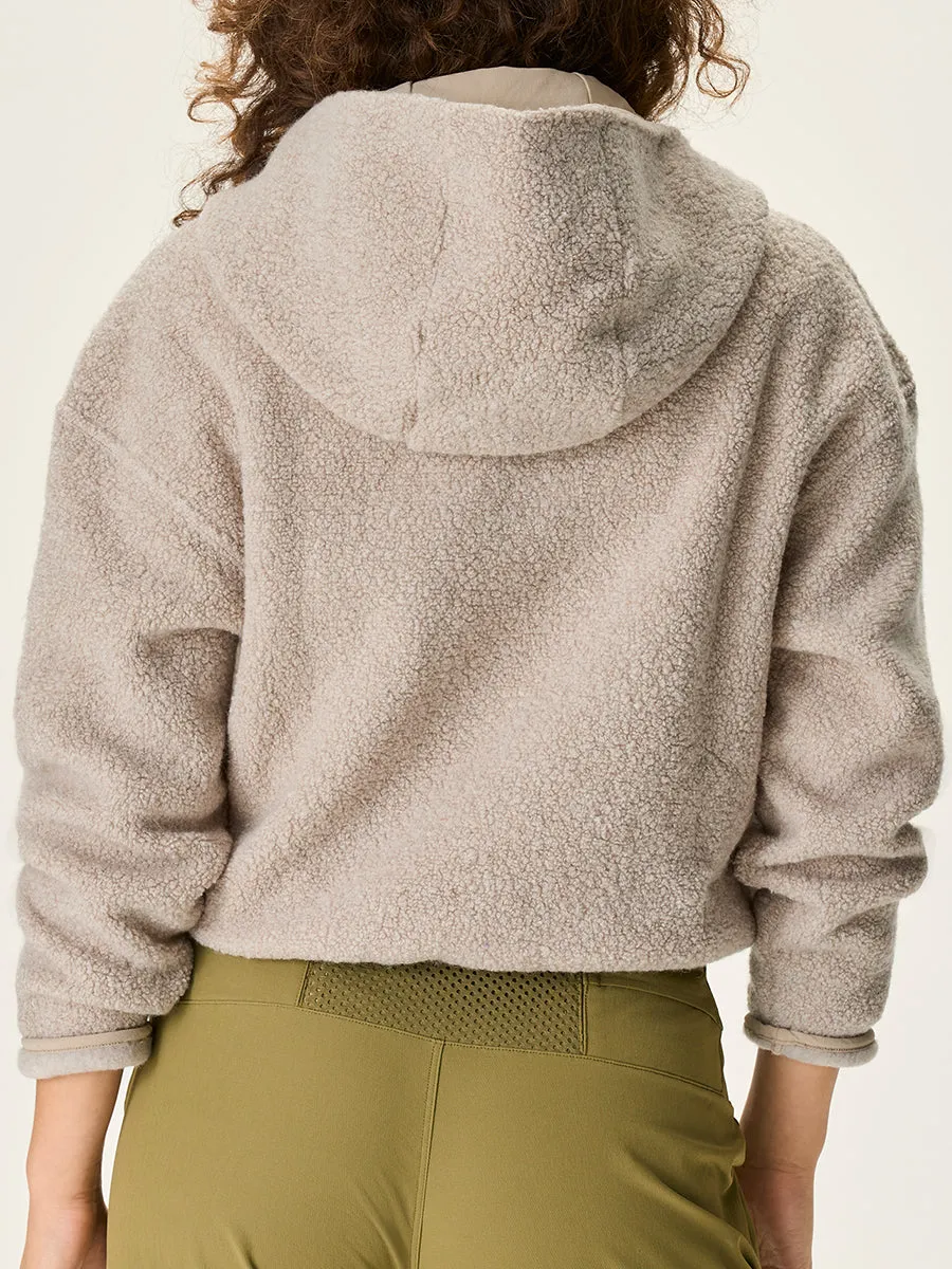 MegaFleece Cropped Pullover sold by Outdoor Voices product image thumbnail 4