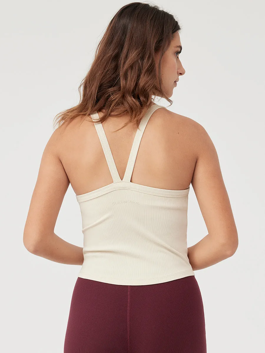 SuperForm Rib High Neck Tank sold by Outdoor Voices product image thumbnail 2