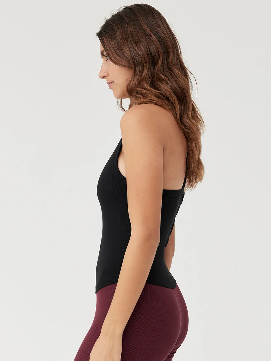 SuperForm Rib High Neck Tank sold by Outdoor Voices product image thumbnail 4