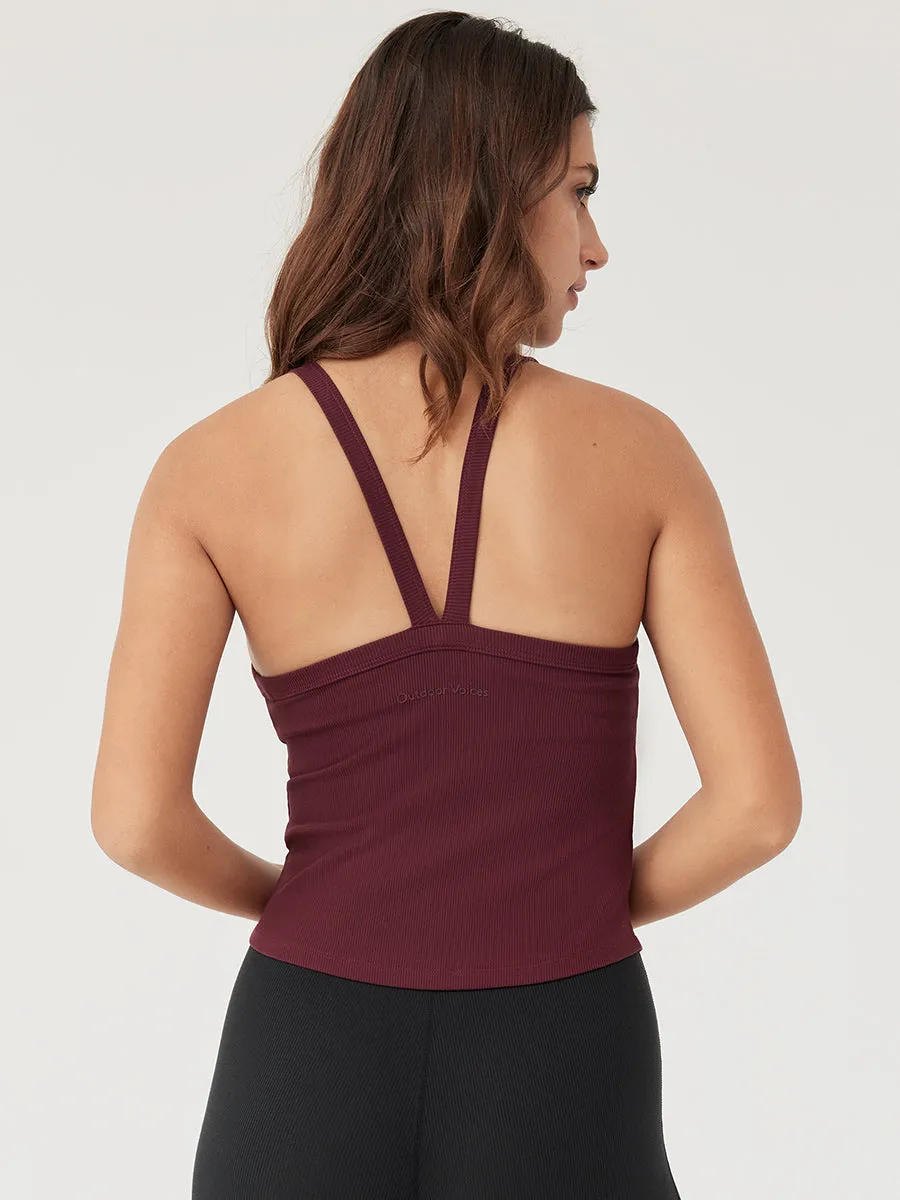 SuperForm Rib High Neck Tank sold by Outdoor Voices product image thumbnail 2